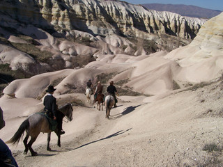 voyage à cheval en cappadoce, turquie