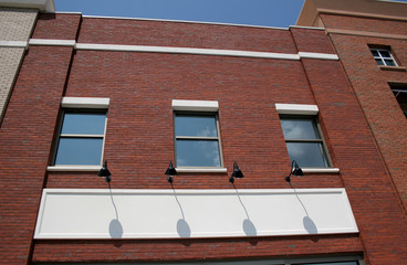 Fototapeta premium brick and windows