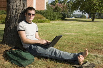 Obraz premium college student