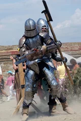 Rolgordijnen riddergevecht © Alena Yakusheva