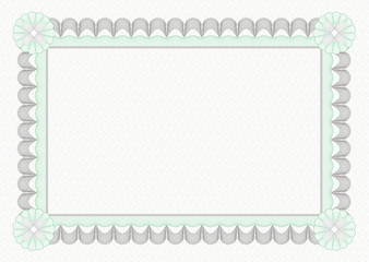 guilloche - frame with background