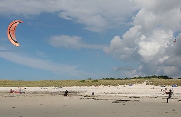 Obraz premium kite surf finistère nord