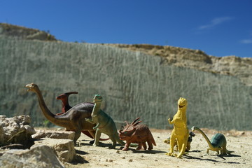 empreintes de dinosaures