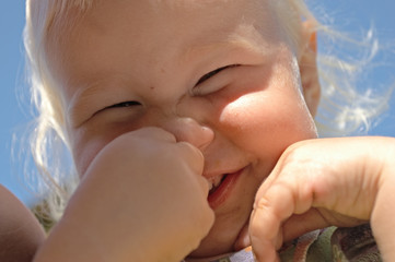 laughing baby