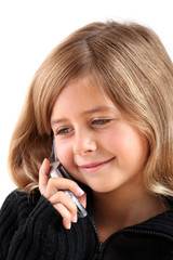 enfant téléphone