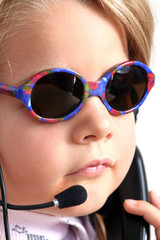enfant et téléphone