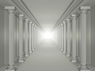 columns corridor (angle 2)