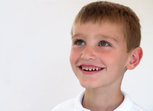 Boy Looking Up