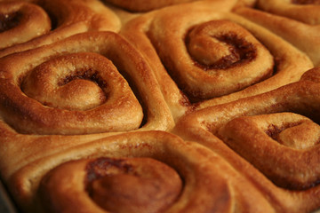 warm cinnamon rolls