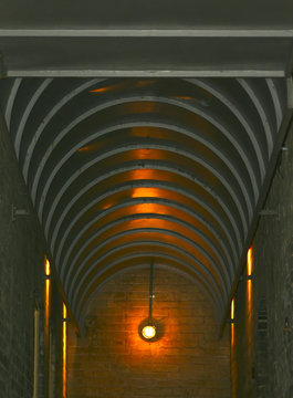 arched ceiling
