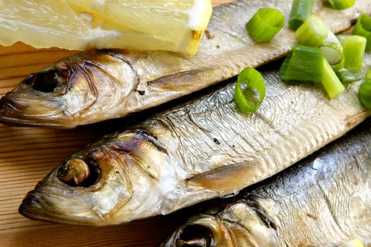 smoked sprat-appetizing snack