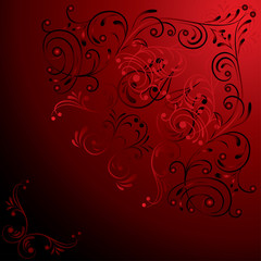 background flower, elements for design, vector