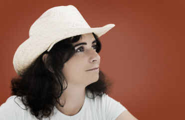 cowgirl portrait