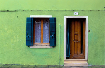 Obraz na płótnie Canvas domy Burano