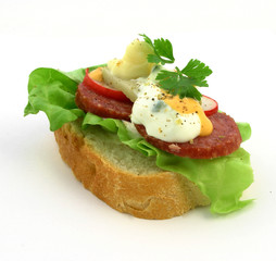 fresh sandwich