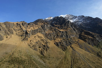 paysage vers machu picchu