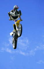 freestyle motorcycle jumping