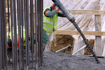 coulage de b&eacute;ton