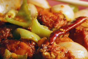 spicy chinese food