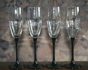 four glasses