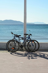 Fototapeta premium deux vélos
