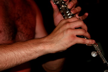 playing clarinet-1