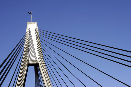 anzac bridge - Powered by Adobe