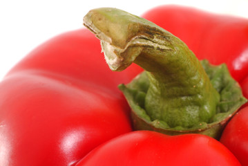 red pepper's stem