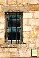Fototapeta na wymiar the old jail