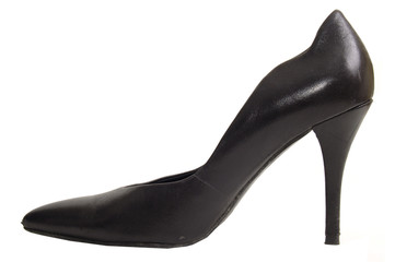 black heel shoes