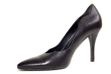 black heel shoes