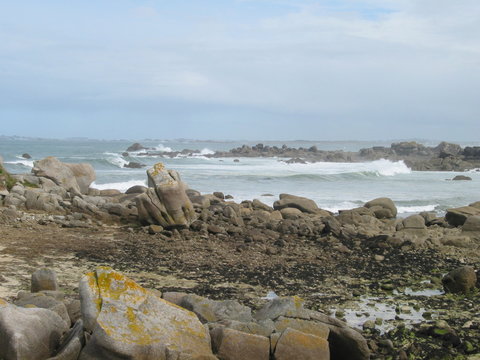 rochers de bretagne