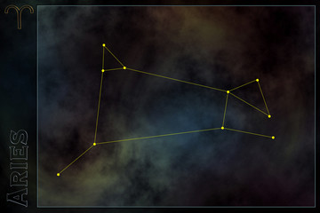 zodiac constellation - aries