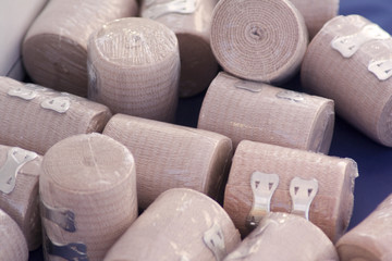 Wrapped medical bandages