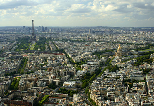 paris cityscape