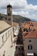 street of dubrovnik