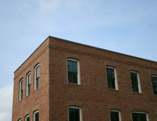 Fototapeta na wymiar brick warehouse