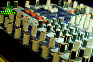 mixer - audio panel