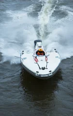 Foto auf Acrylglas Wasser Motorsport Geschwindigkeitsüberschreitung
