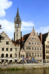 Fototapeta na wymiar Ghent architecture
