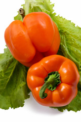 orange peppers