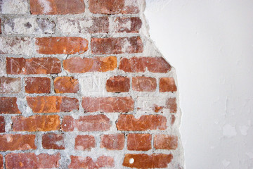 brick and plaster