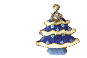 weihnachtsbaum in blau