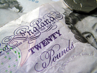 twenty pound note - 1185136