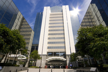Obraz premium hi tech buildings