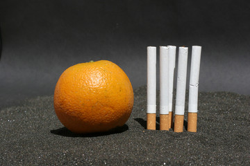 orange und zigaretten 1