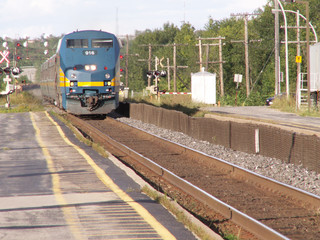 Obraz premium incoming train2