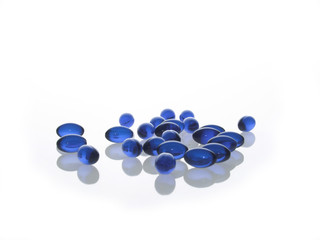 blue gel pills