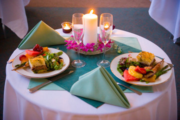 wedding dinner