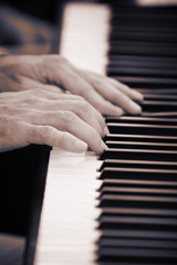 Fototapeta premium piano